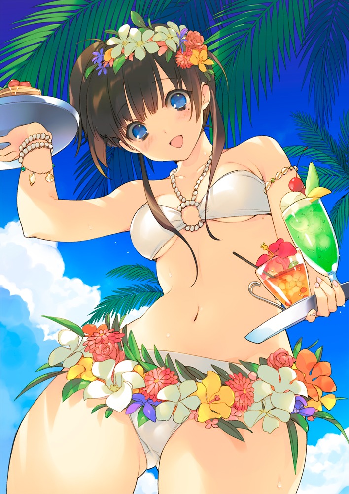 bikini, fujisawa_machi, swimsuits, waitress