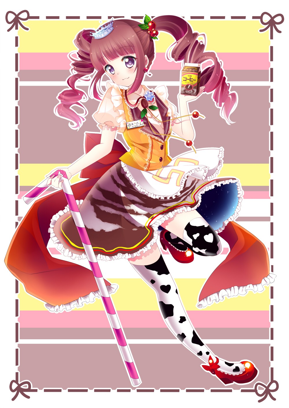 anthropomorphization, thighhighs, yukiko-tan, yurichi