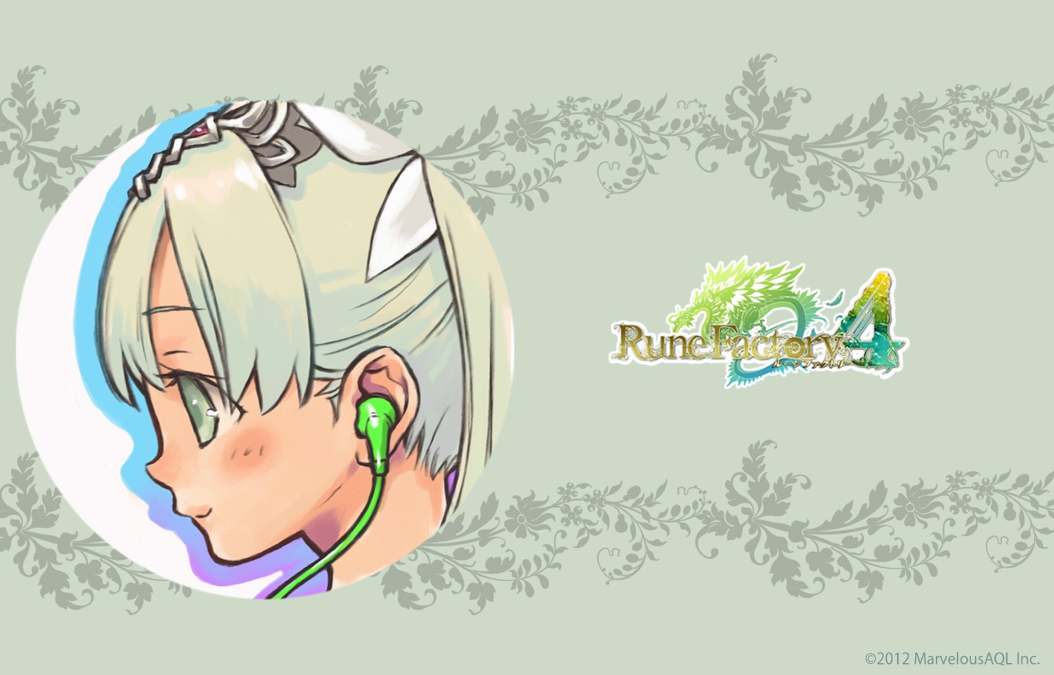 harvest_moon, headphones, marvelous_entertainment, rune_factory, rune_factory_4, wallpaper