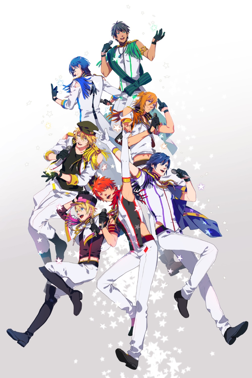 aijima_seshiru, hijirikawa_masato, ichinose_tokiya, ittoki_otoya, jinguuji_ren, kurusu_shou, male, shinomiya_natsuki