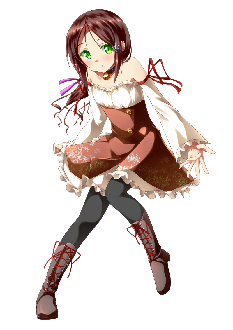 anthropomorphization, dress, pantyhose, sakura_yuuya, yukiko-tan