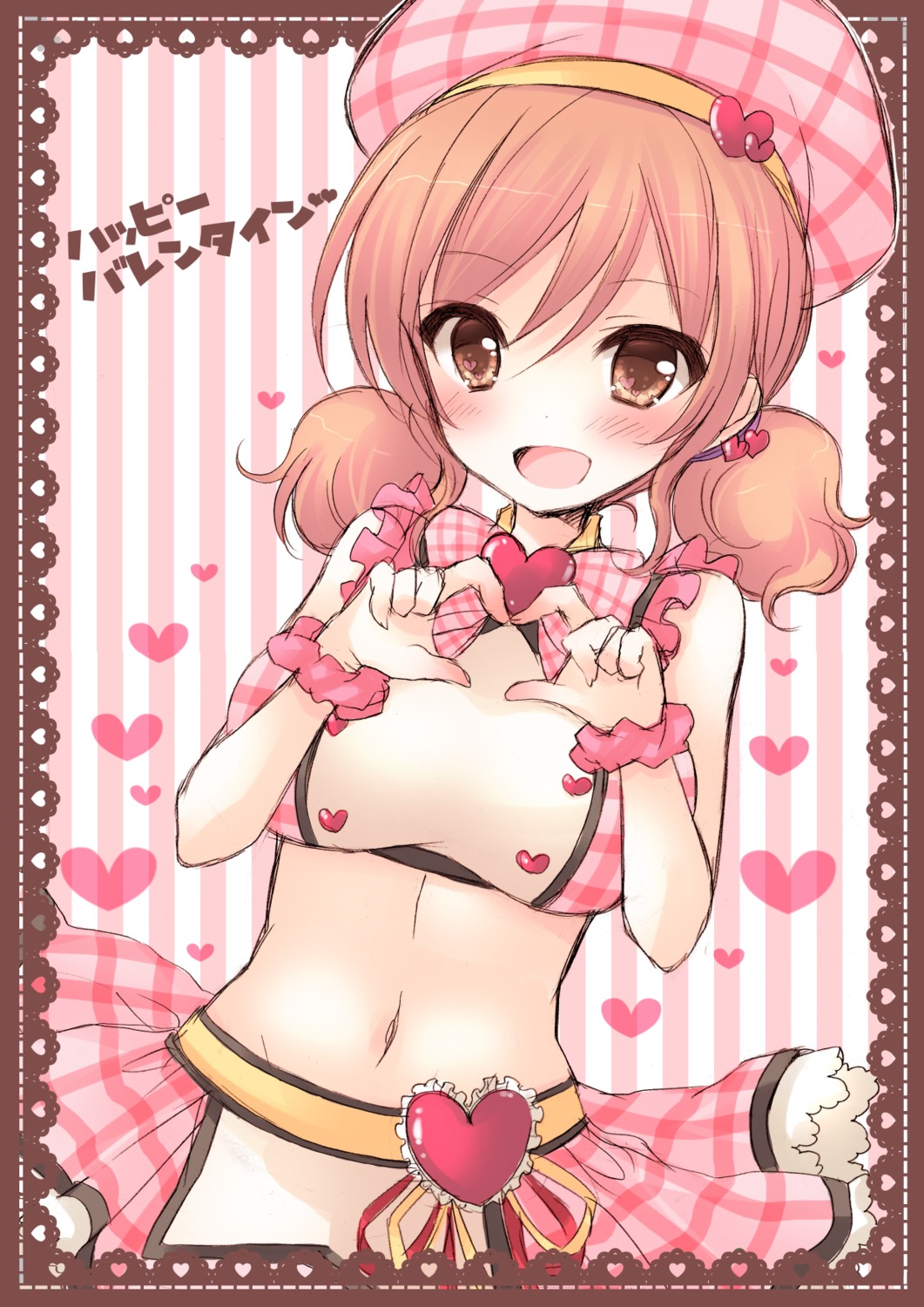 komatsu_ibuki, pocopoco, the_idolm@ster, the_idolm@ster_cinderella_girls, valentine