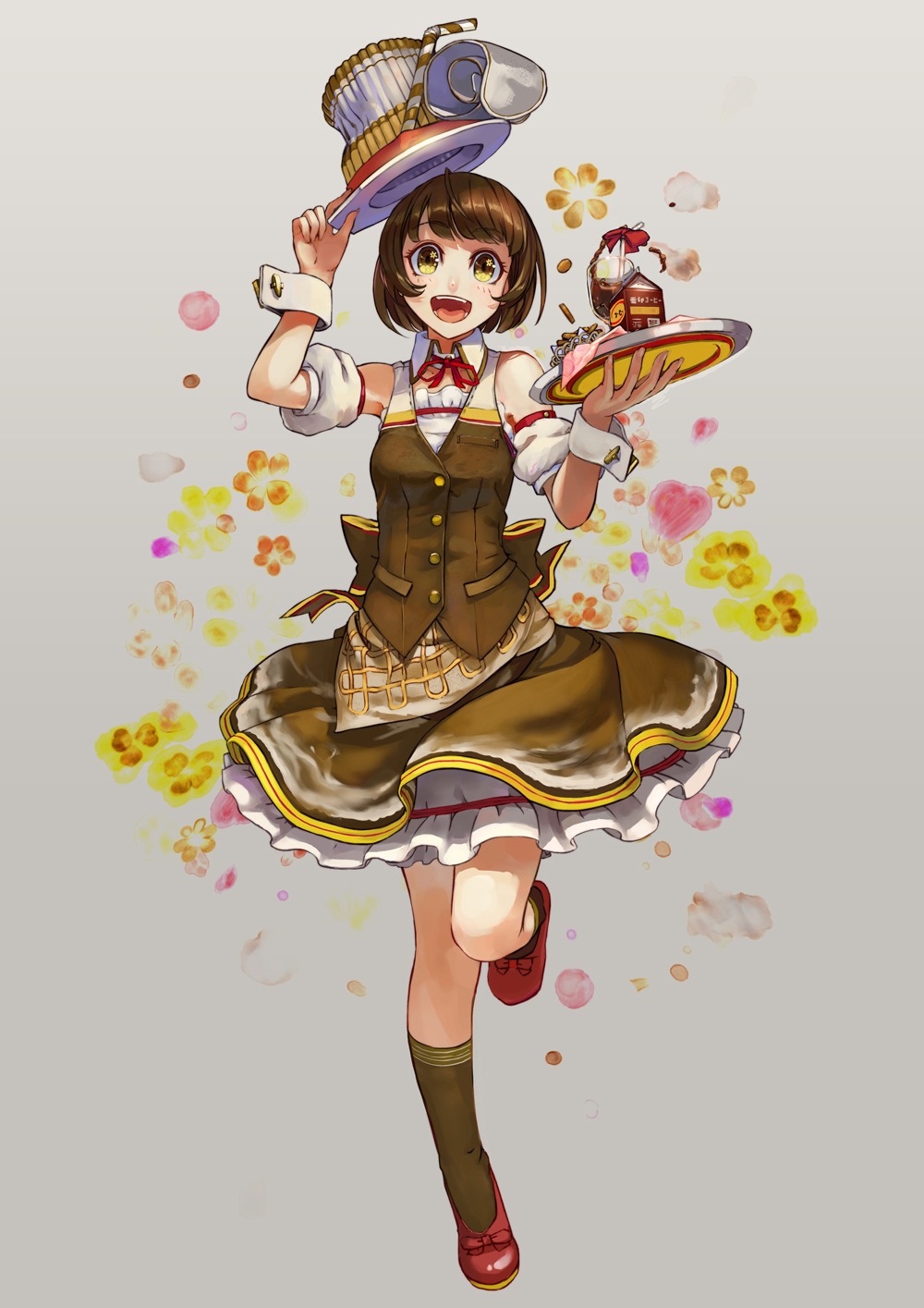 anthropomorphization, dress, mizore_akihiro, yukiko-tan