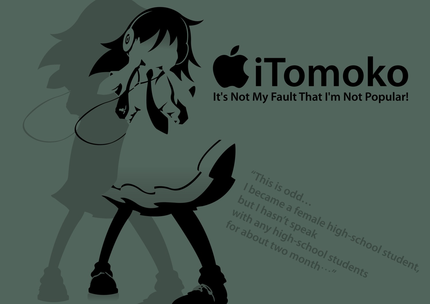 kuroki_tomoko, midorigunso3, monochrome, watashi_ga_motenai_no_wa_dou_kangaetemo_omaera_ga_warui!