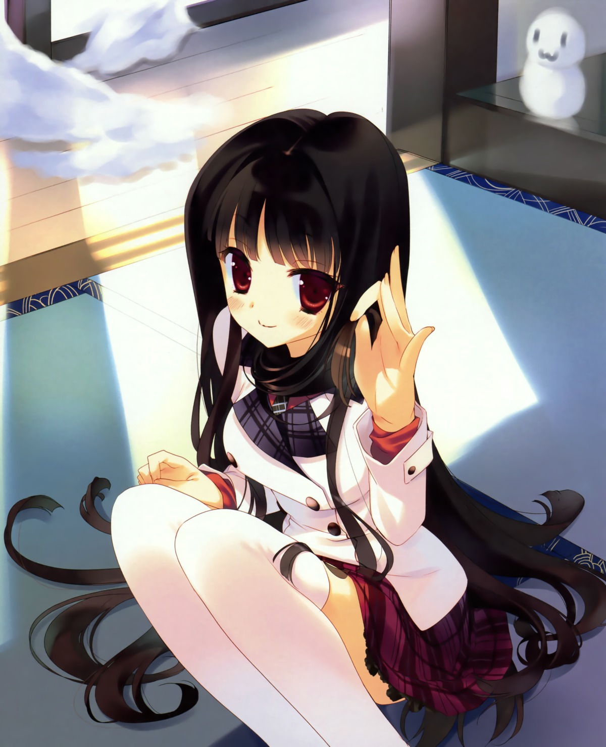 active_mover, arikawa_satoru, seifuku, thighhighs
