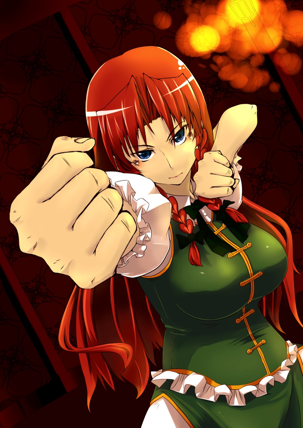 hanchi_hannou, hong_meiling, touhou