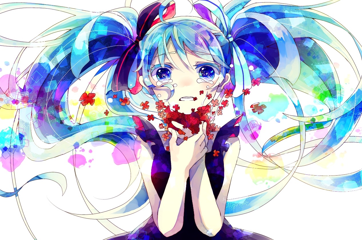 hatsune_miku, hoshino_kisora, vocaloid