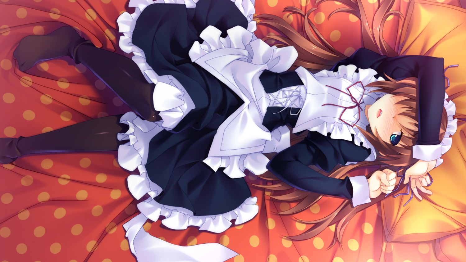 game_cg, guardian☆place, maid, ootori_aoi, pantyhose, skyfish, tsurugi_hagane