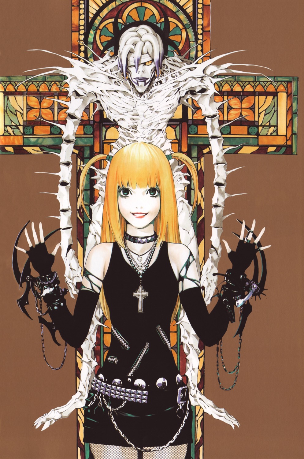 amane_misa, death_note, obata_takeshi, rem