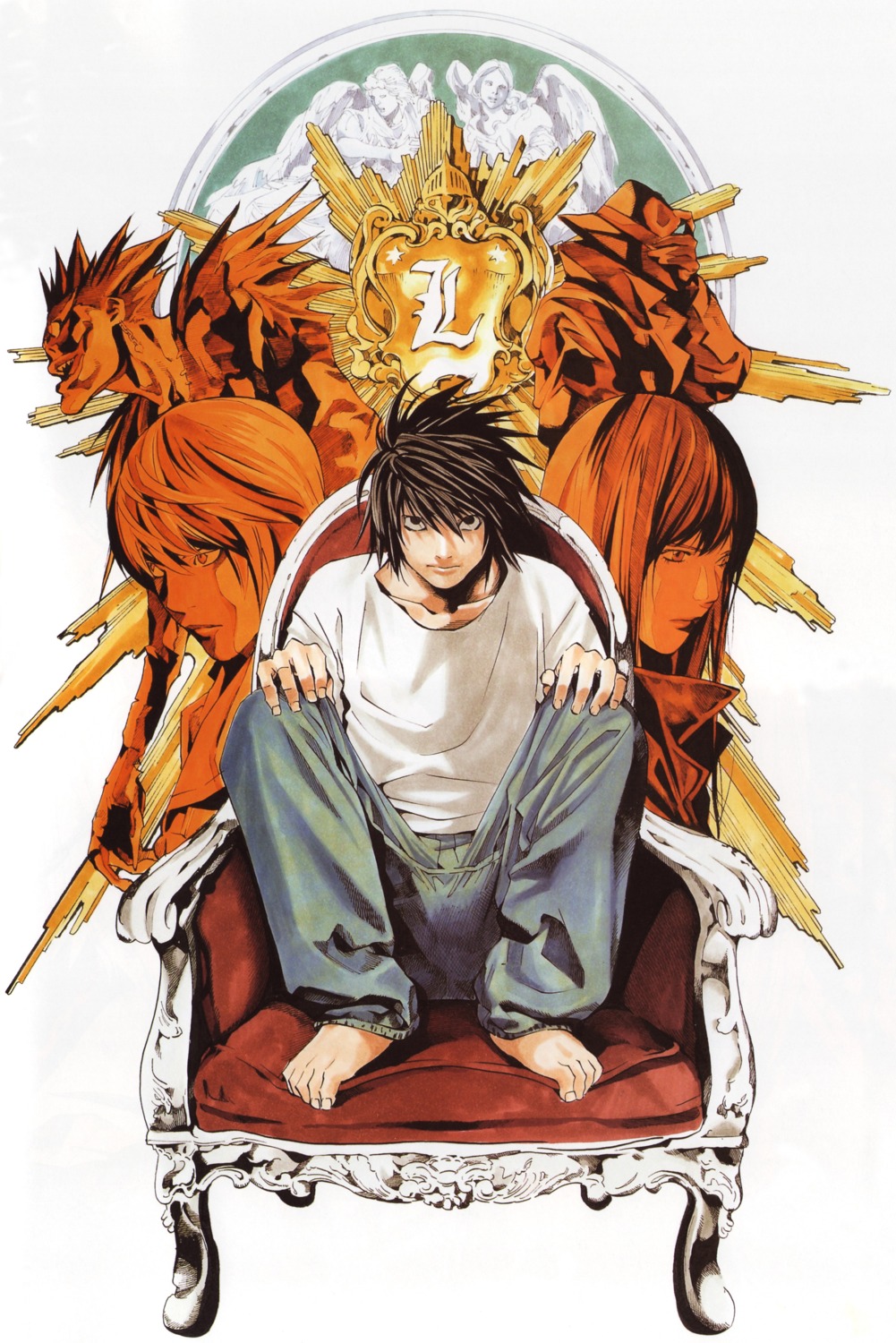 death_note, l, misora_naomi, obata_takeshi, ryuk, yagami_light