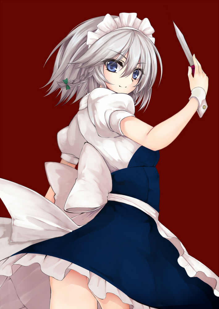 izayoi_sakuya, touhou, utakata