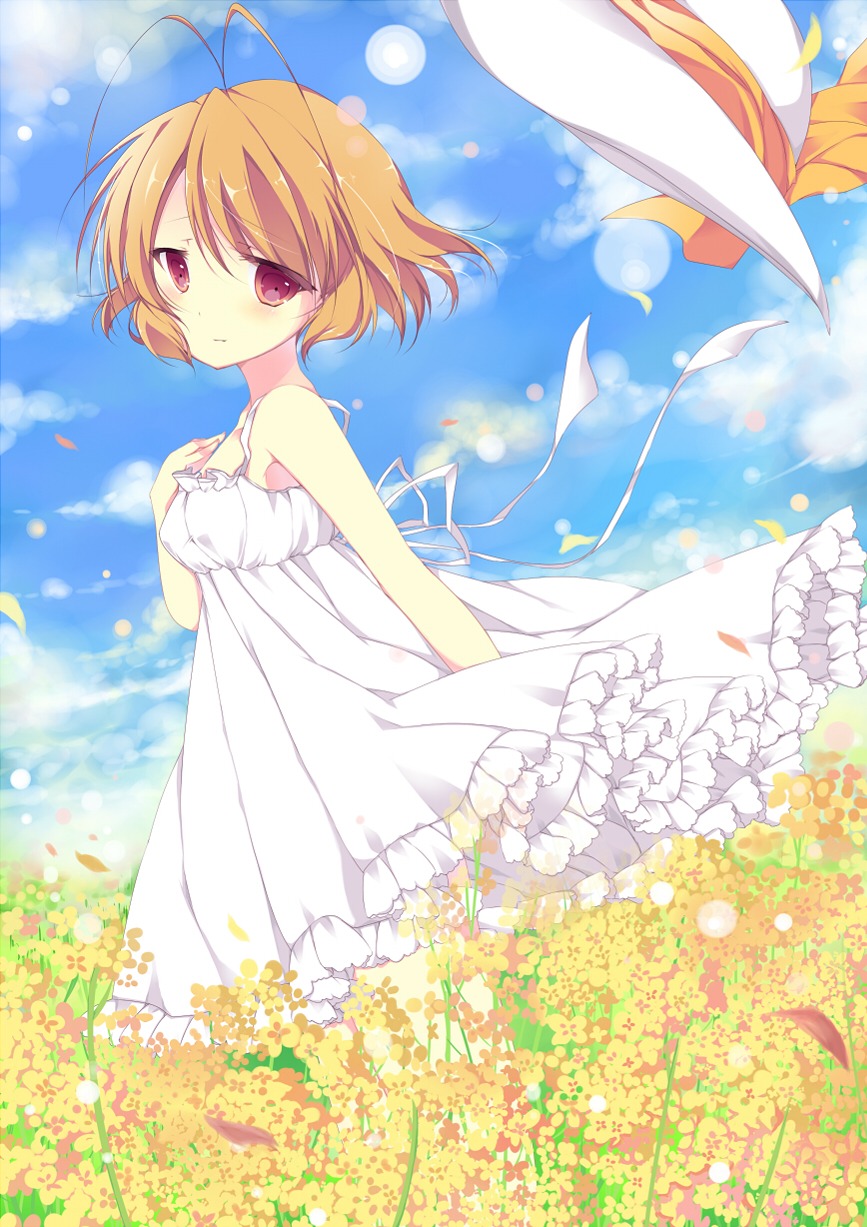 clannad, clannad_after_story, dress, furukawa_nagisa, summer_dress, umi_no_mizu