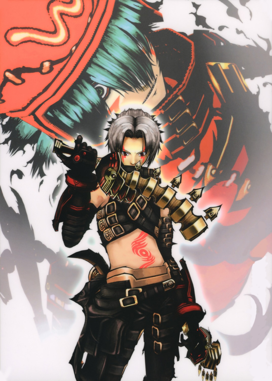 .hack//, .hack//g.u., haseo, male, tri-edge