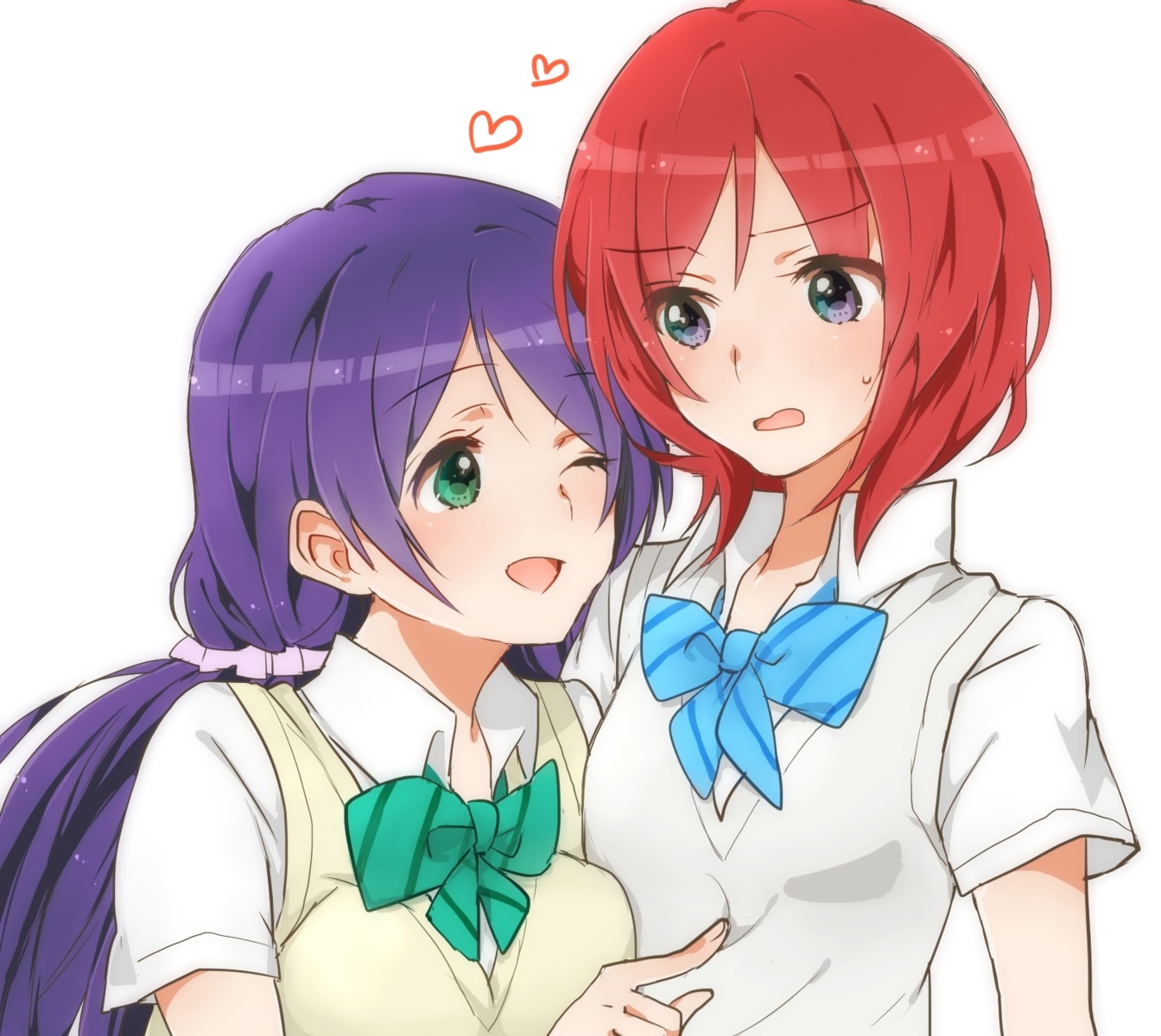 love_live!, love_live!_(series), merry_(168cm55kg), nishikino_maki, toujou_nozomi