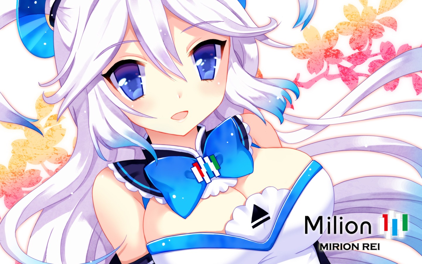 cleavage, kaworu, wallpaper