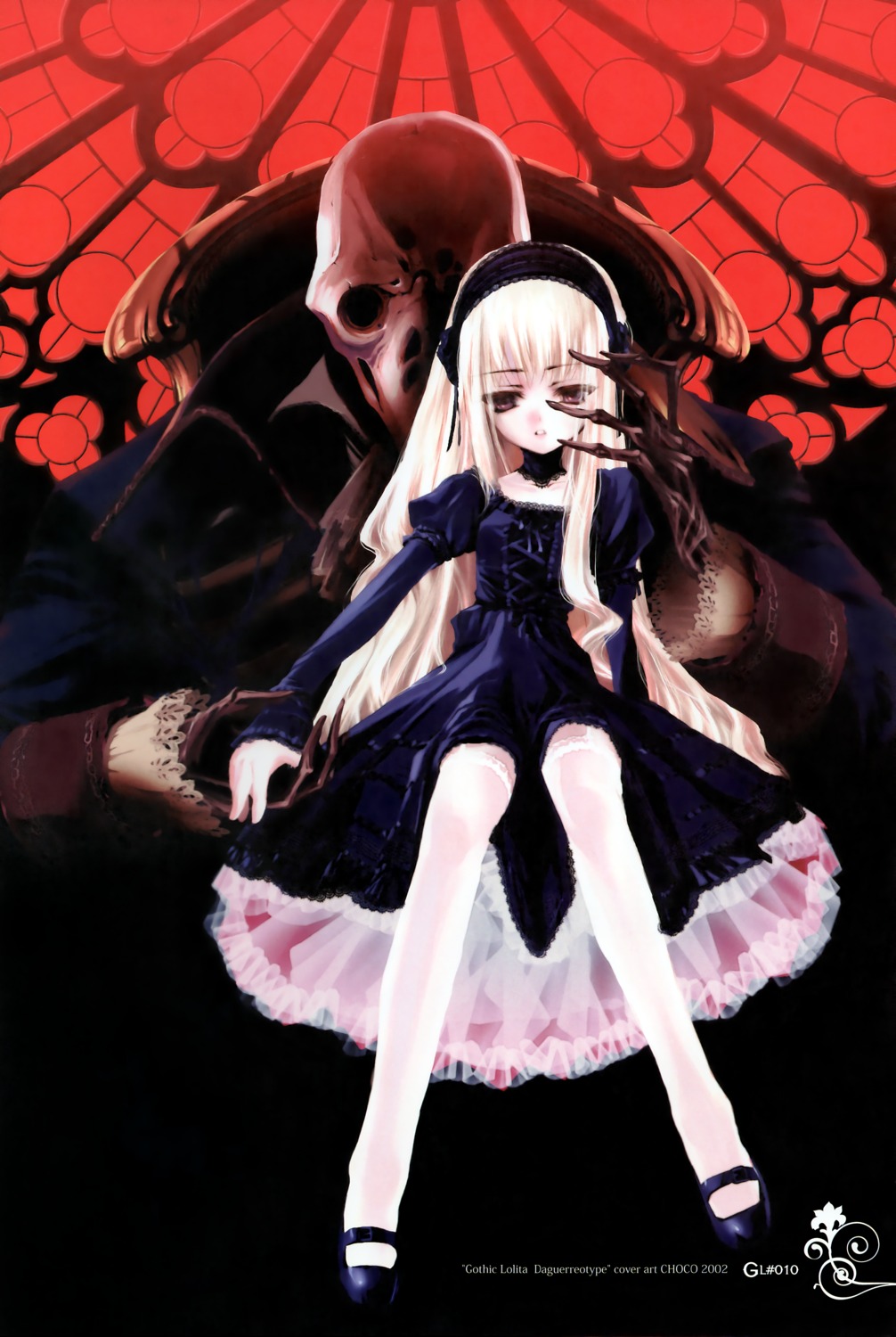 choco, chocolate_shop, dorothea, gothic_lolita, gothic_lolita_mariage, lolita_fashion, stockings, thighhighs