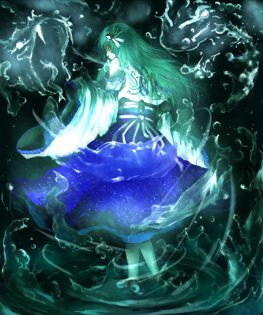 chama_(painter), kochiya_sanae, touhou