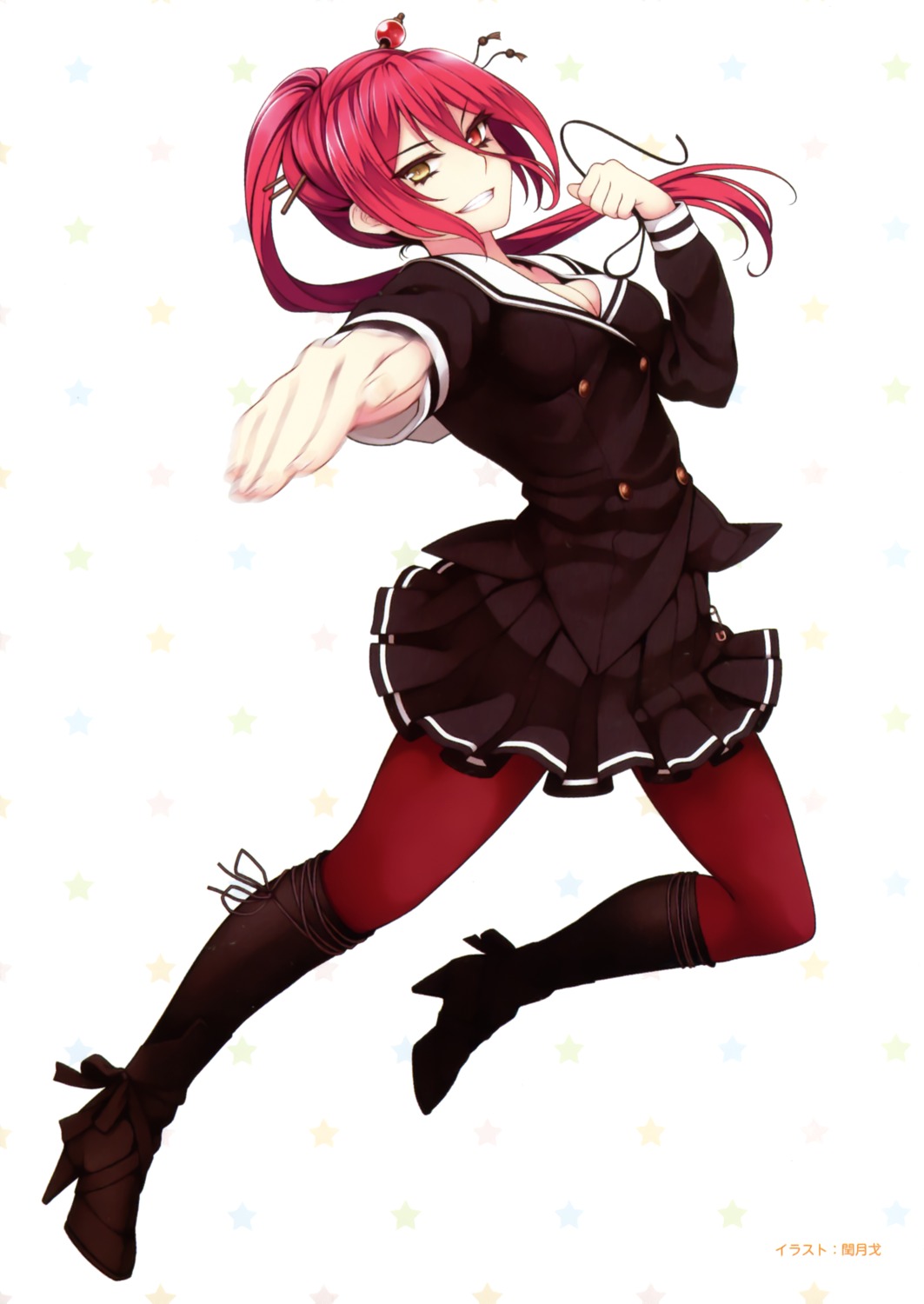 disc_cover, nikaidou_arashi, onii-chan_dakedo_ai_sae_areba_kankei_naiyo_ne, pantyhose, seifuku, uruugekka