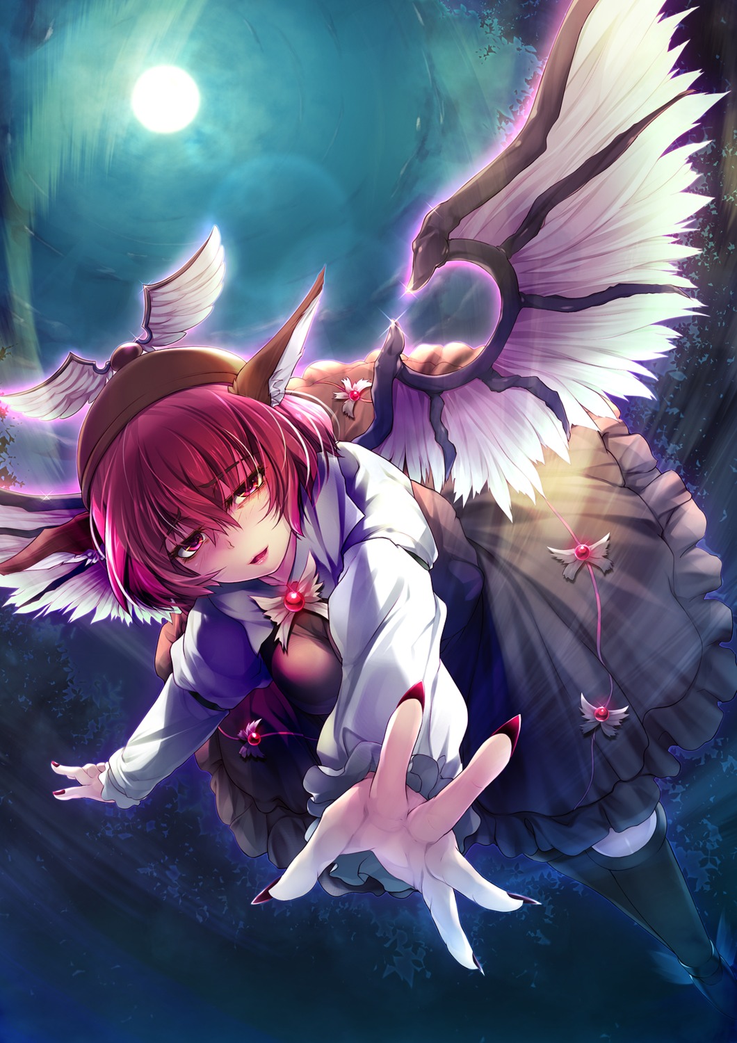 cff, mystia_lorelei, touhou, wings