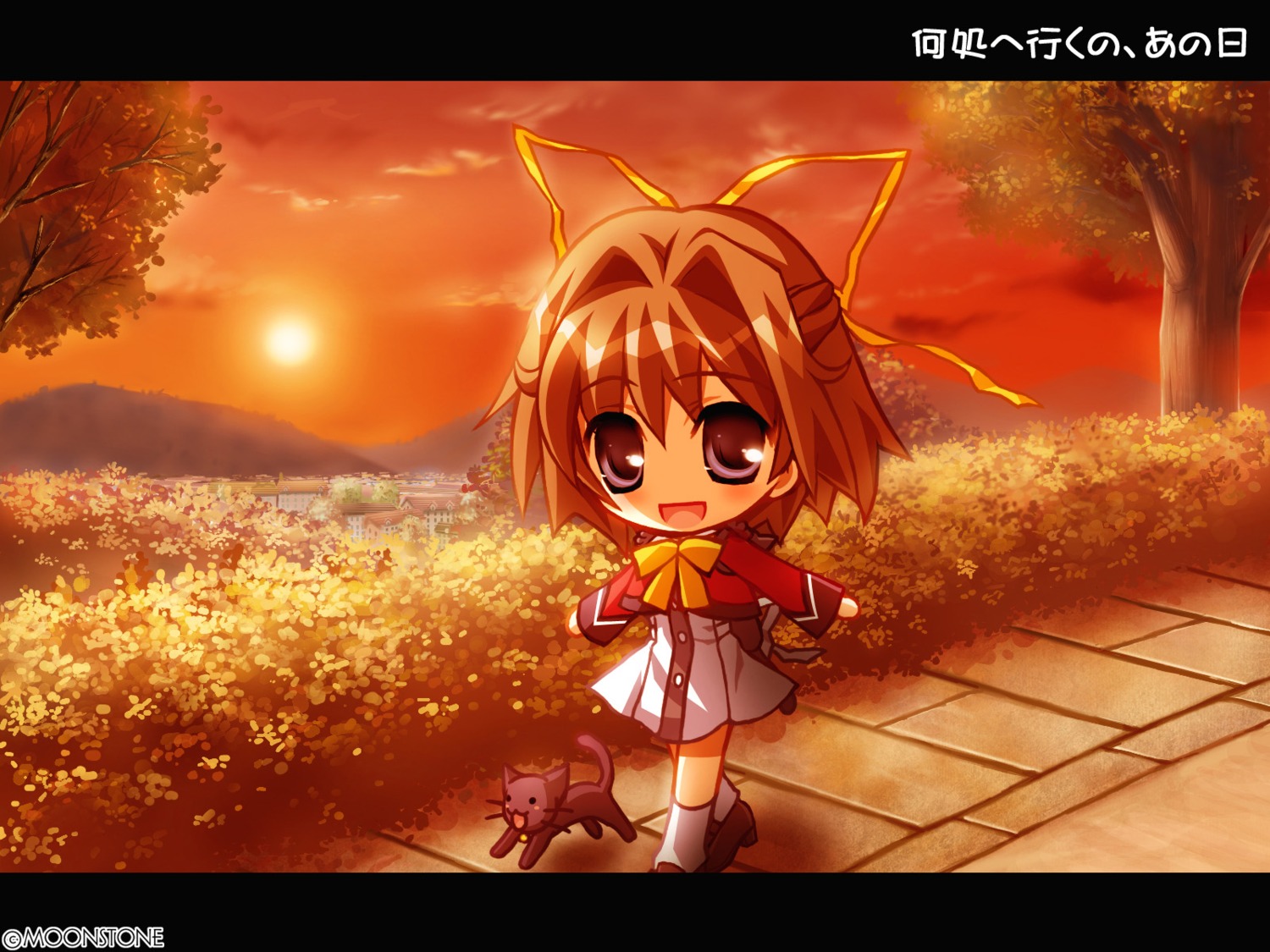 chibi, doko_e_iku_no_ano_hi, kanzaki_chihiro, miyama_koma, moonstone, neko, seifuku, wallpaper