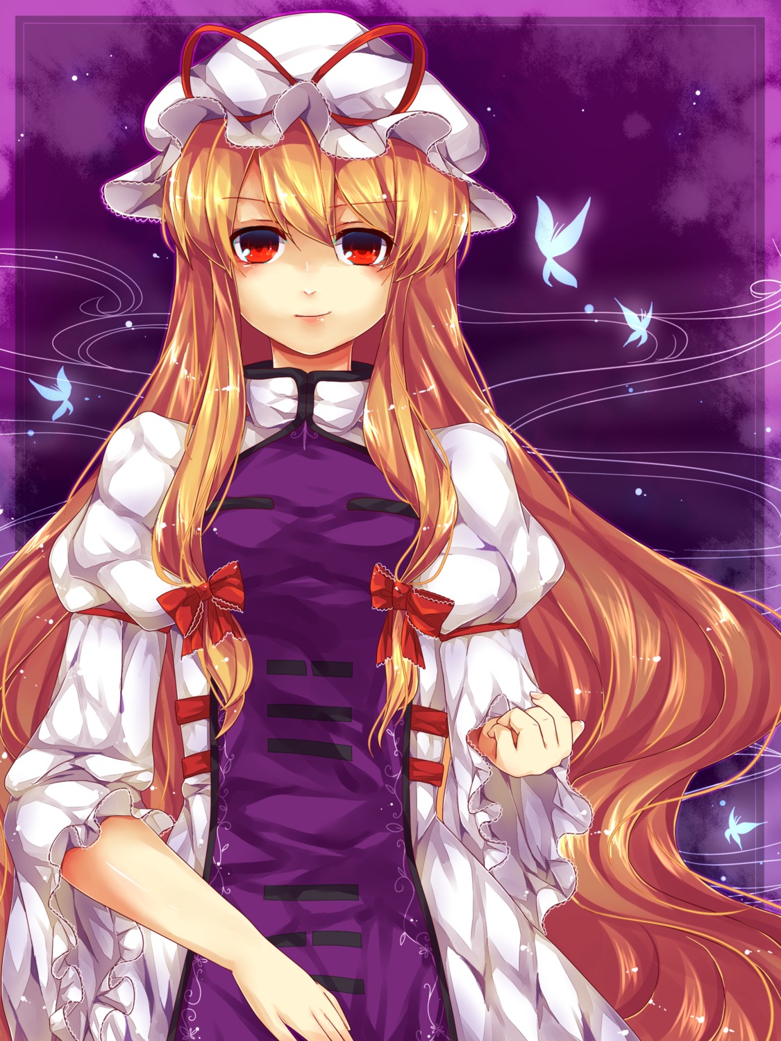 hanaon, touhou, yakumo_yukari
