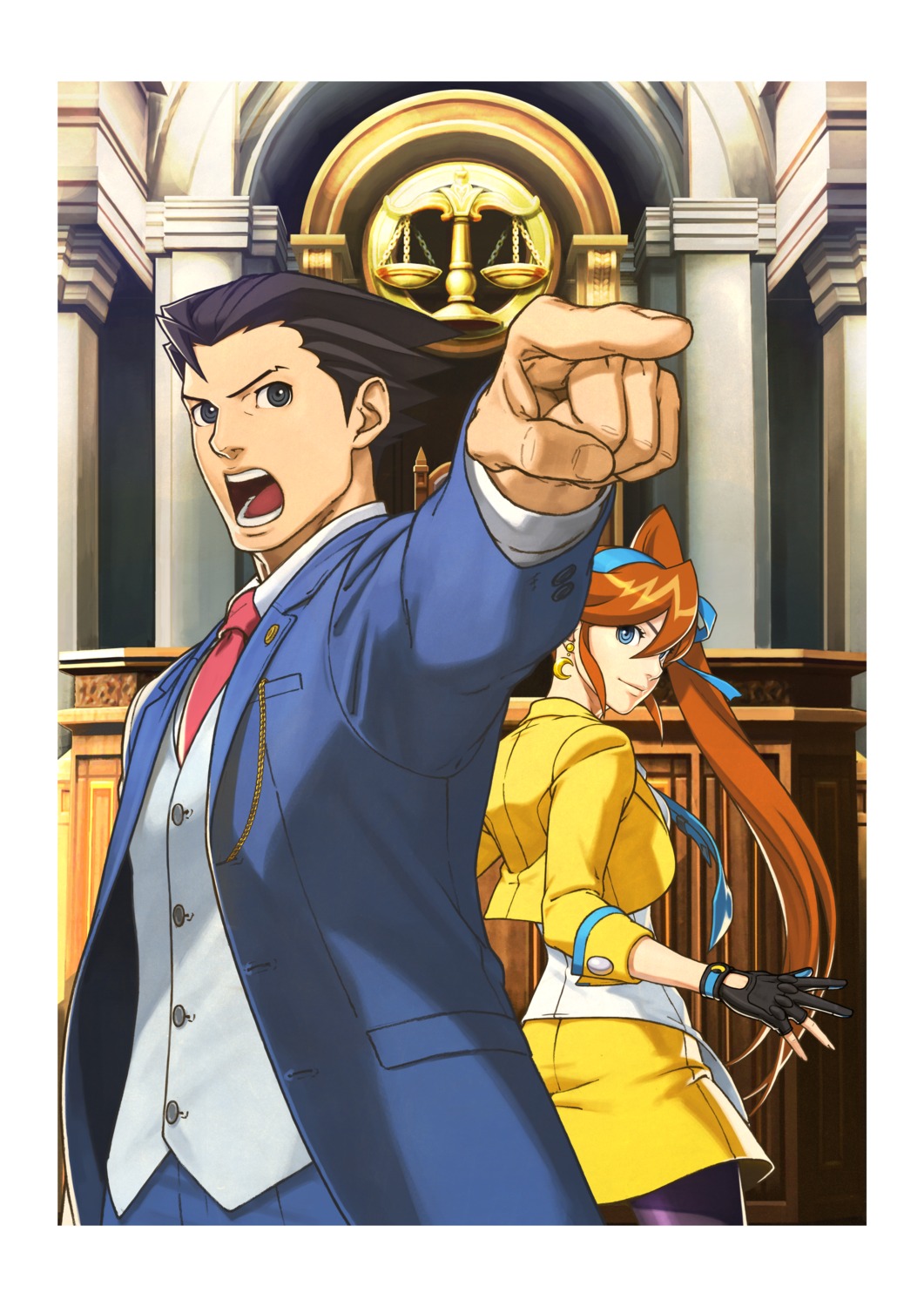 capcom, gyakuten_saiban, gyakuten_saiban_5, iwamoto_tatsurou, kizuki_kokone, naruhodou_ryuuichi