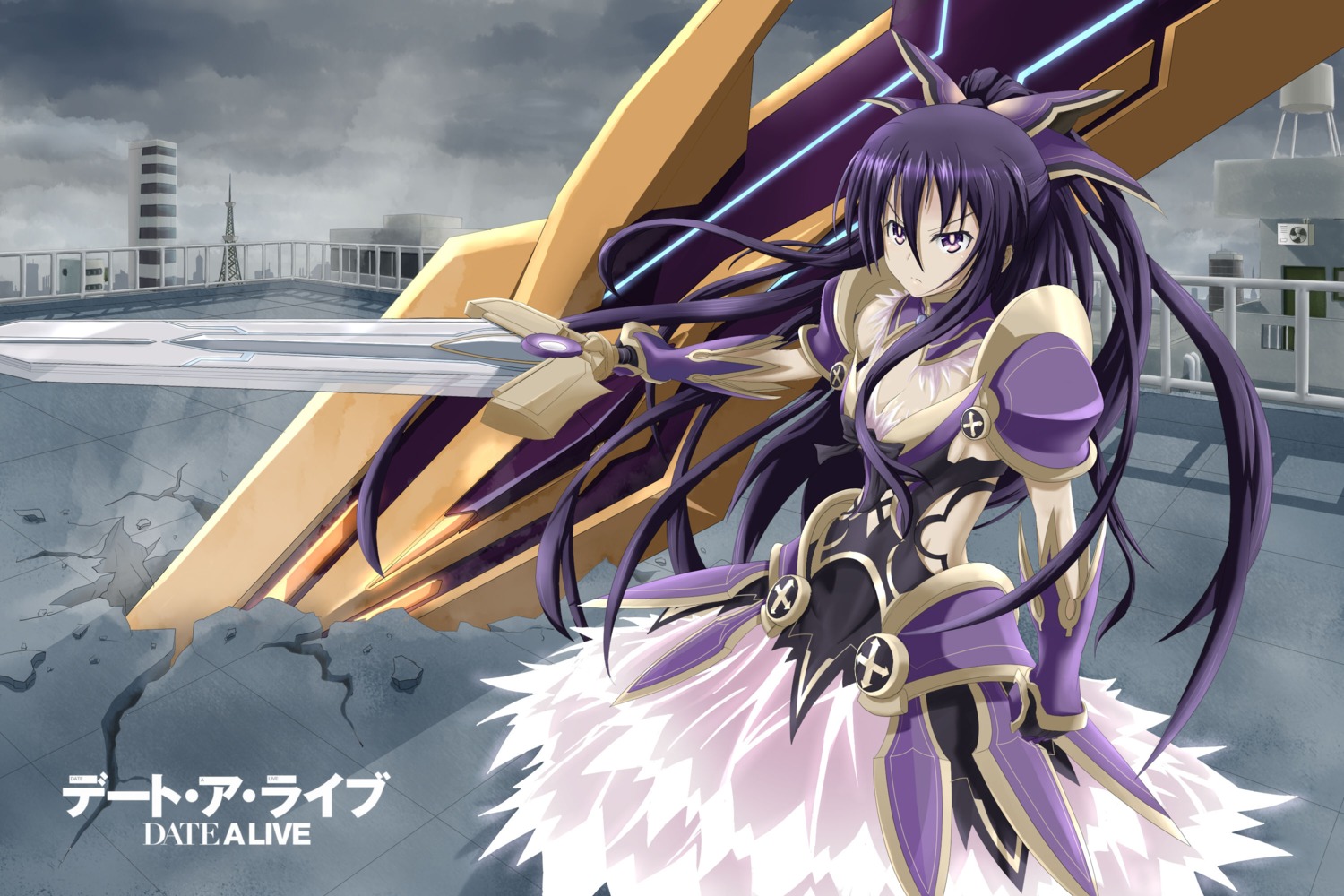 armor, asakurashinji, date_a_live, sword, yatogami_tooka