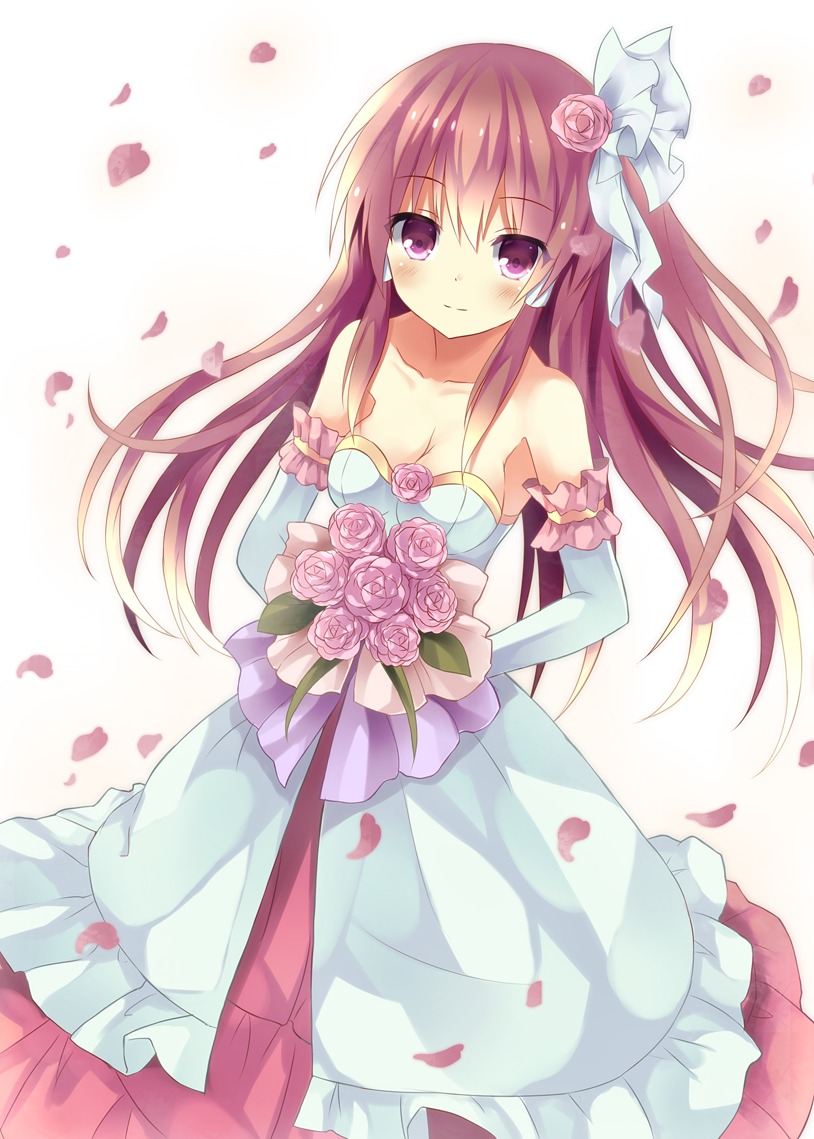 dress, hakurei_reimu, mizumidori, touhou, wedding_dress