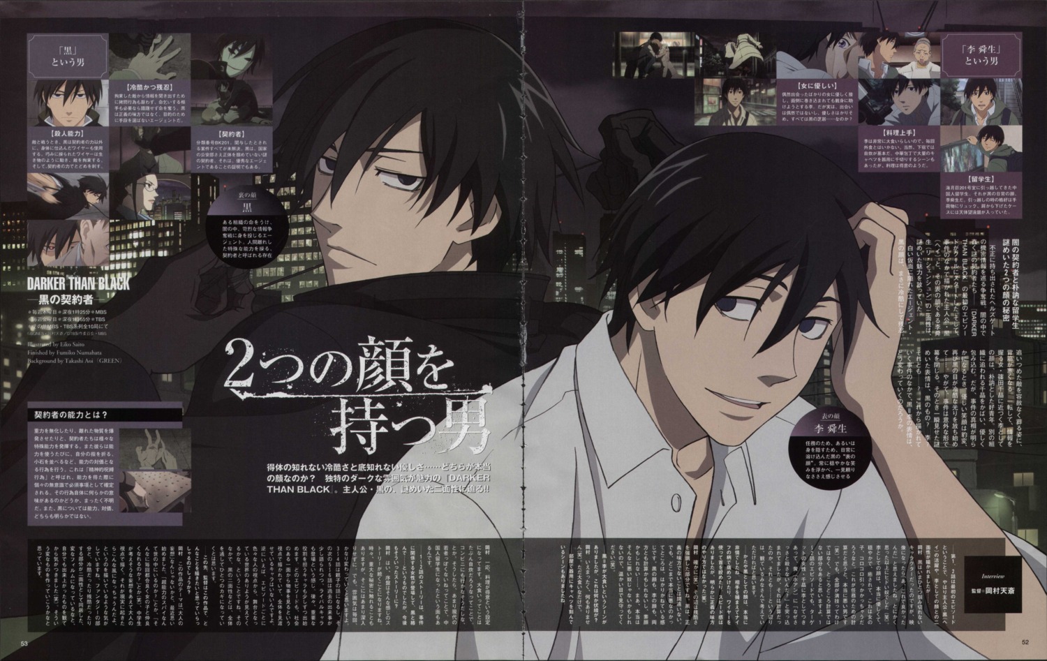 darker_than_black, gap, hei, male, saitou_eiko, screening