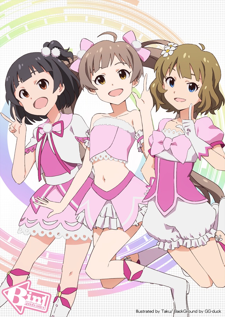 hakozaki_serika, nakatani_iku, suou_momoko, taku, the_idolm@ster, the_idolm@ster_million_live!
