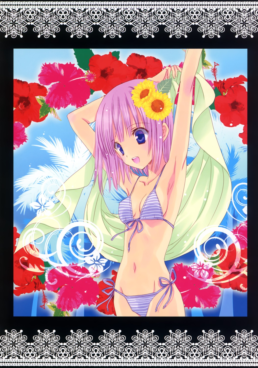 bikini, cleavage, nanase_aoi, seventh_heaven, swimsuits