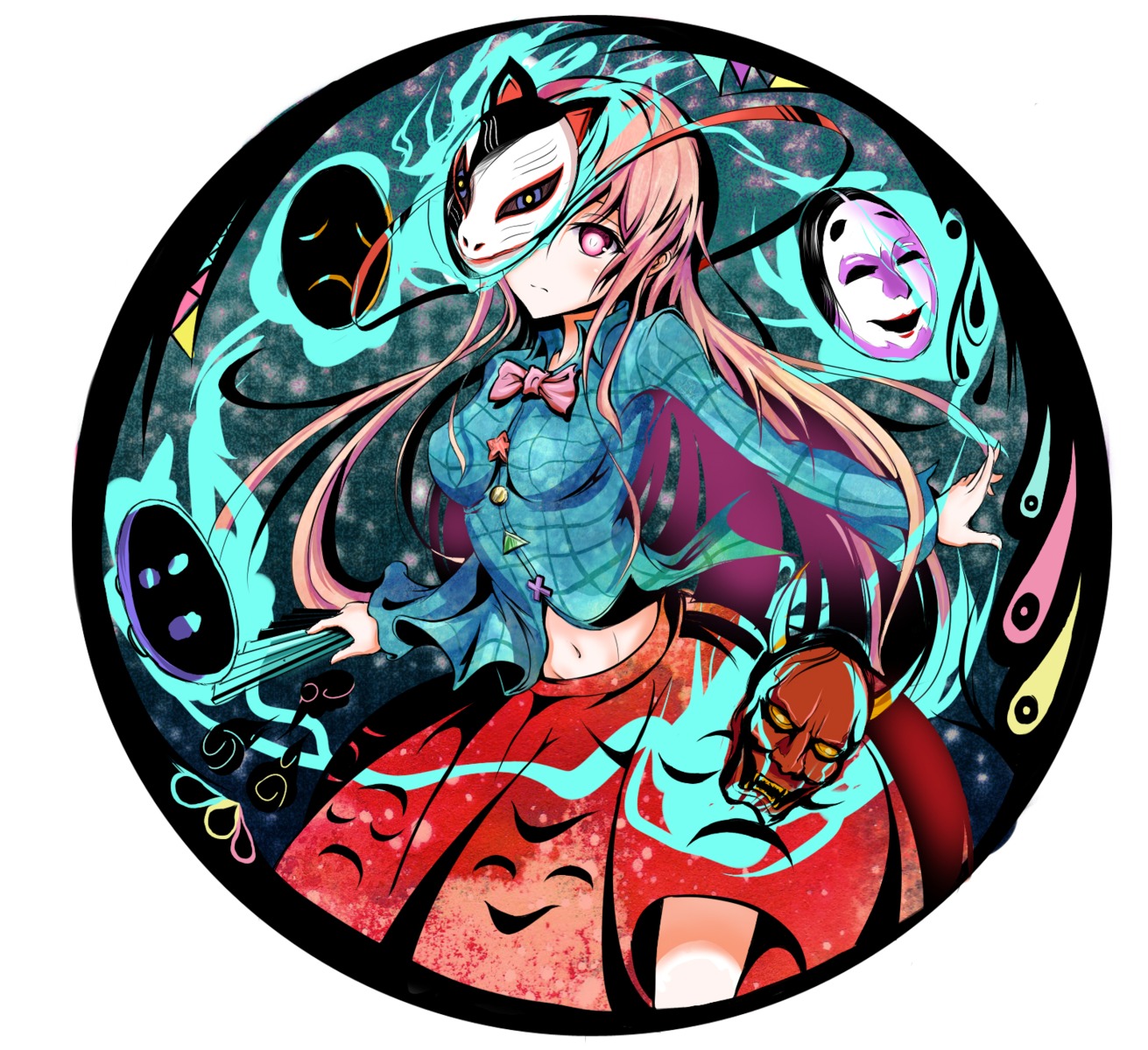 hata_no_kokoro, touhou, z_(3753428)