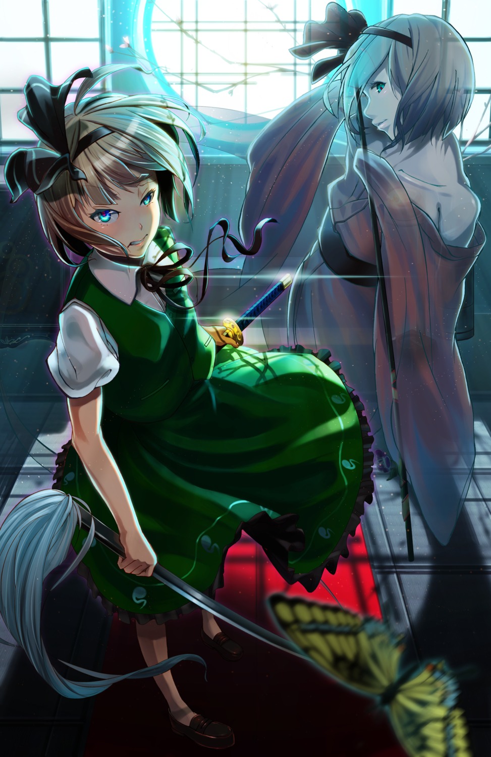 fukurou_(suga0930), konpaku_youmu, myon, touhou