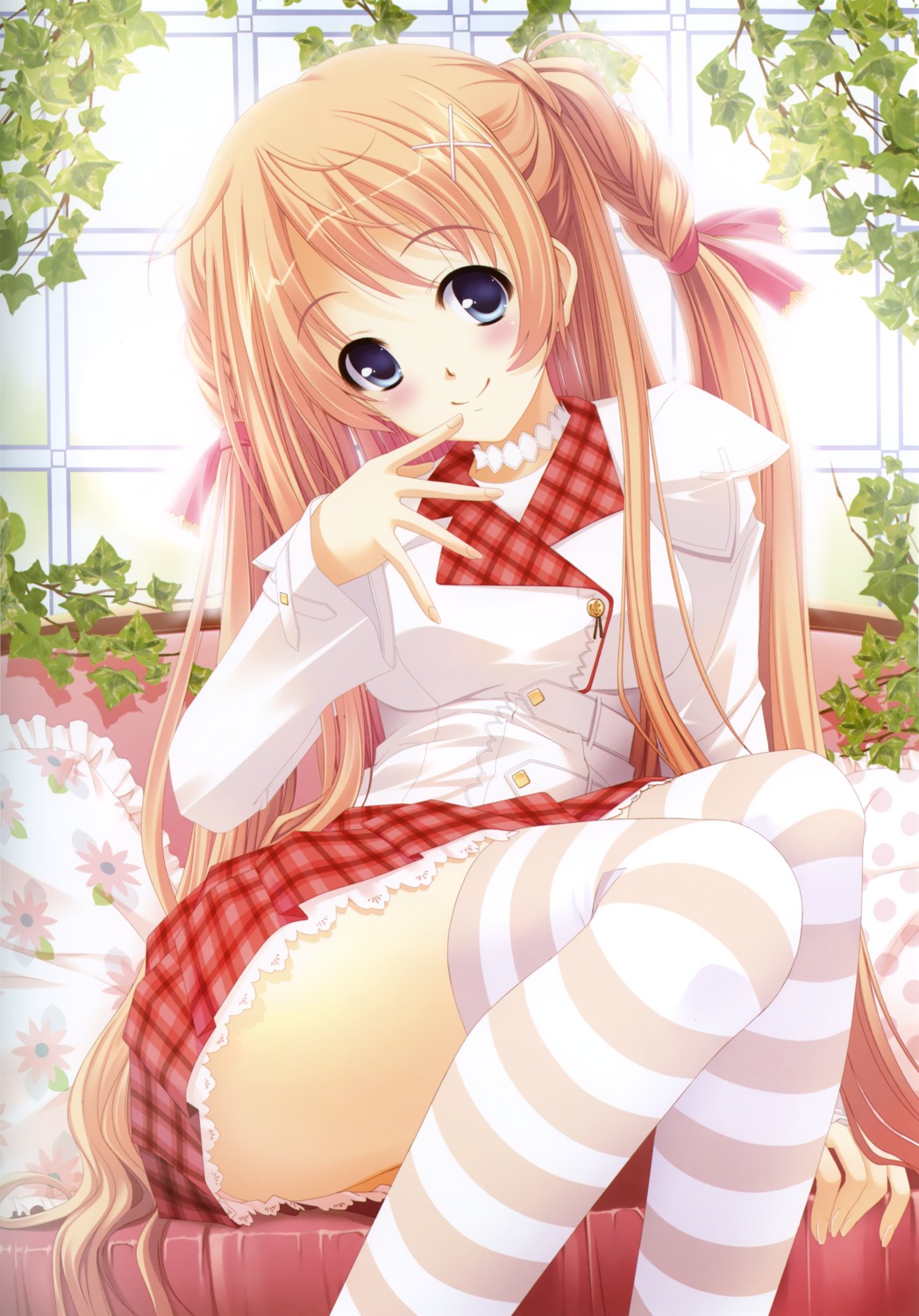 ayakaze_ryuushou, seifuku, thighhighs