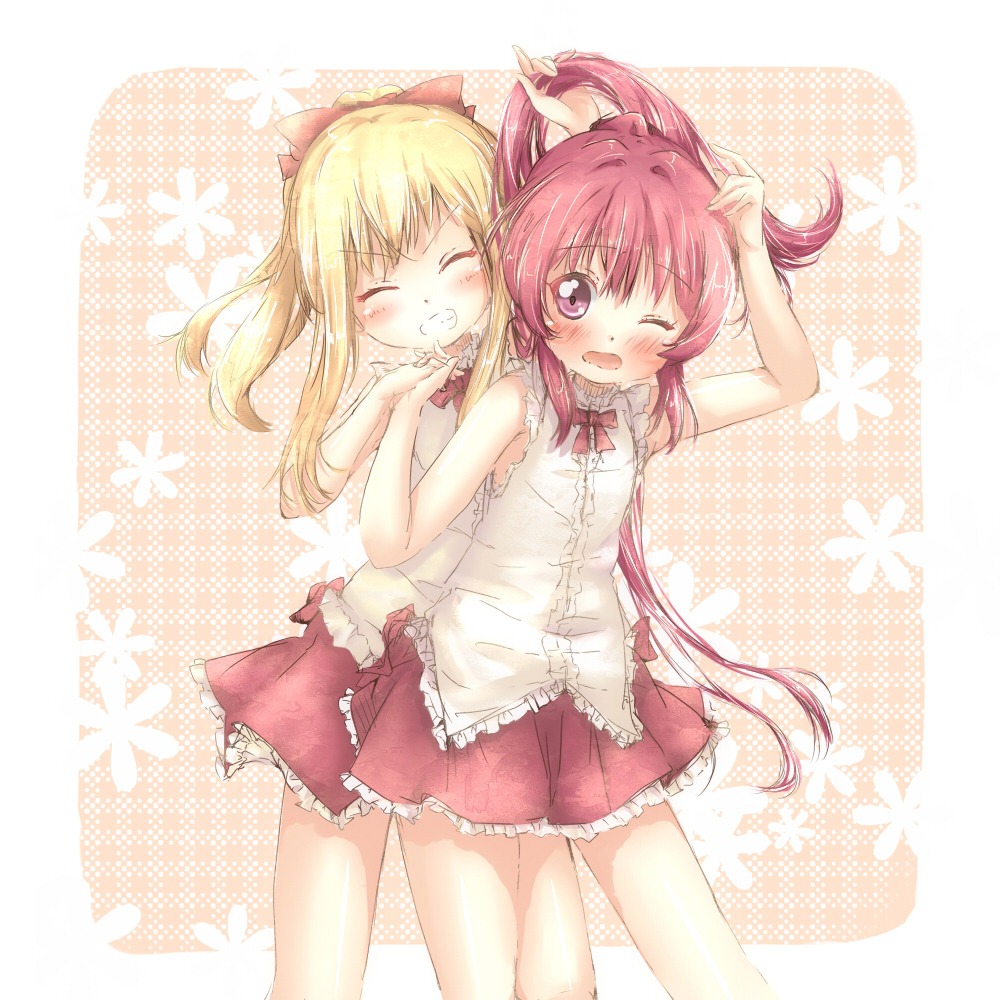 kuma21543, sugiura_ayano, toshinou_kyouko, yuru_yuri