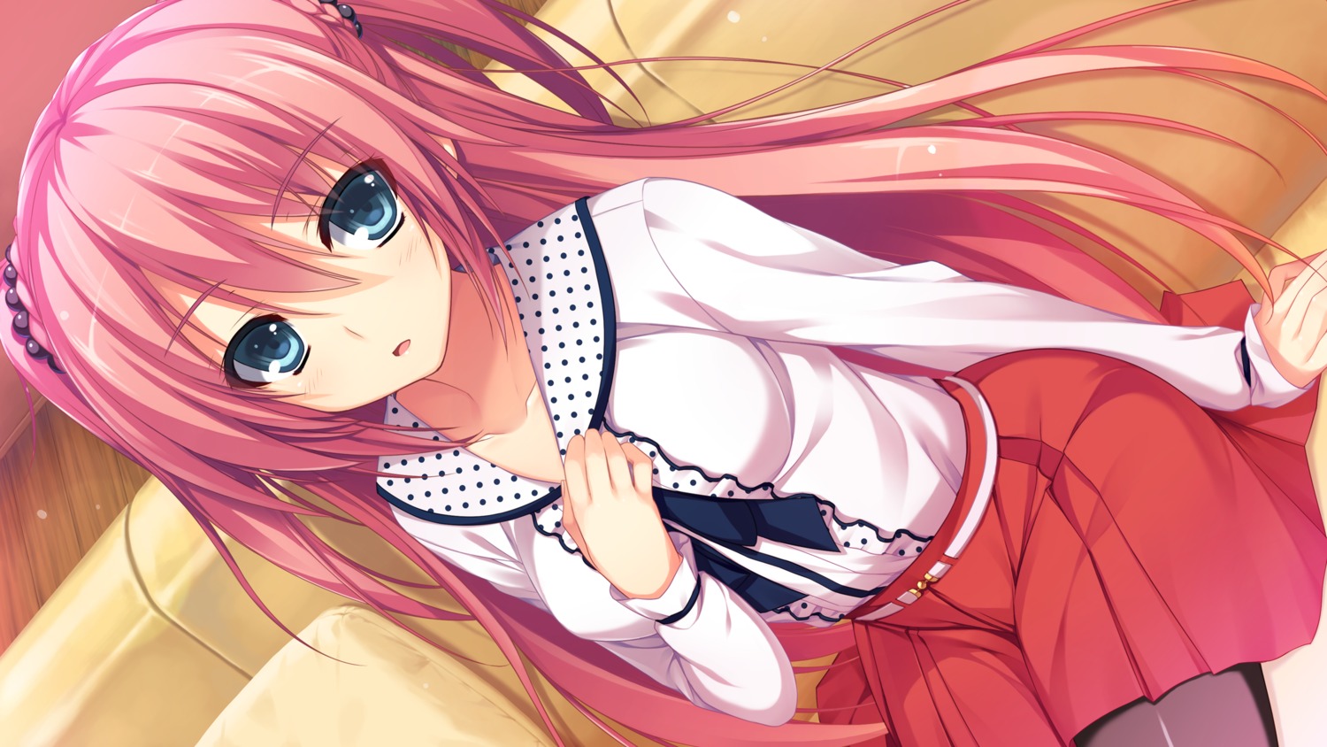 game_cg, hasegawa_ren, pantyhose, reminiscence, seifuku, tigre, tomose_shunsaku