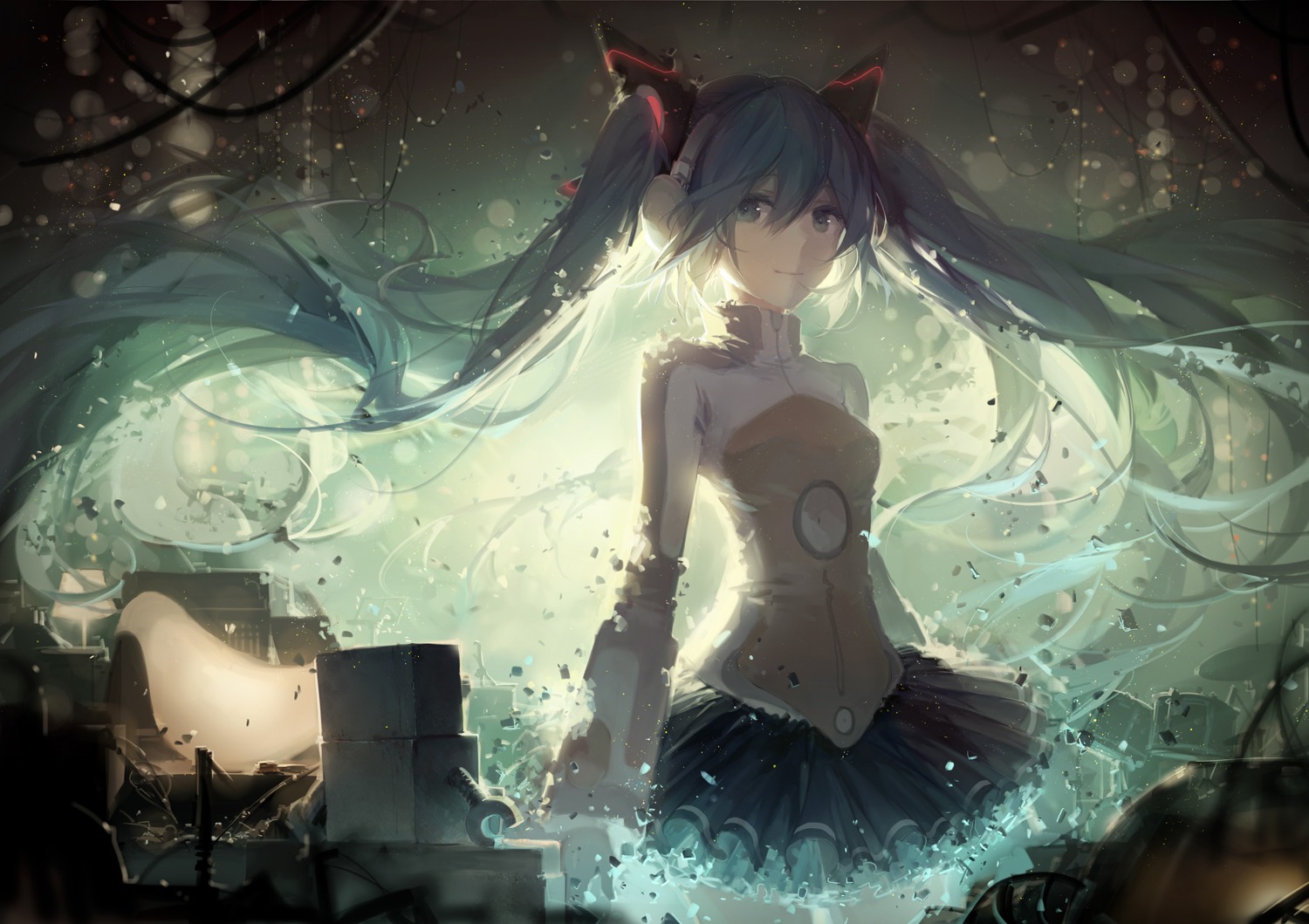 hatsune_miku, odds_&_ends_(vocaloid), rella, vocaloid