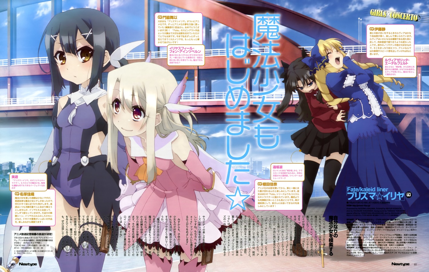 dress, fate/kaleid_liner_prisma_illya, fate/stay_night, garter, illyasviel_von_einzbern, leotard, lolita_fashion, luviagelita_edelfelt