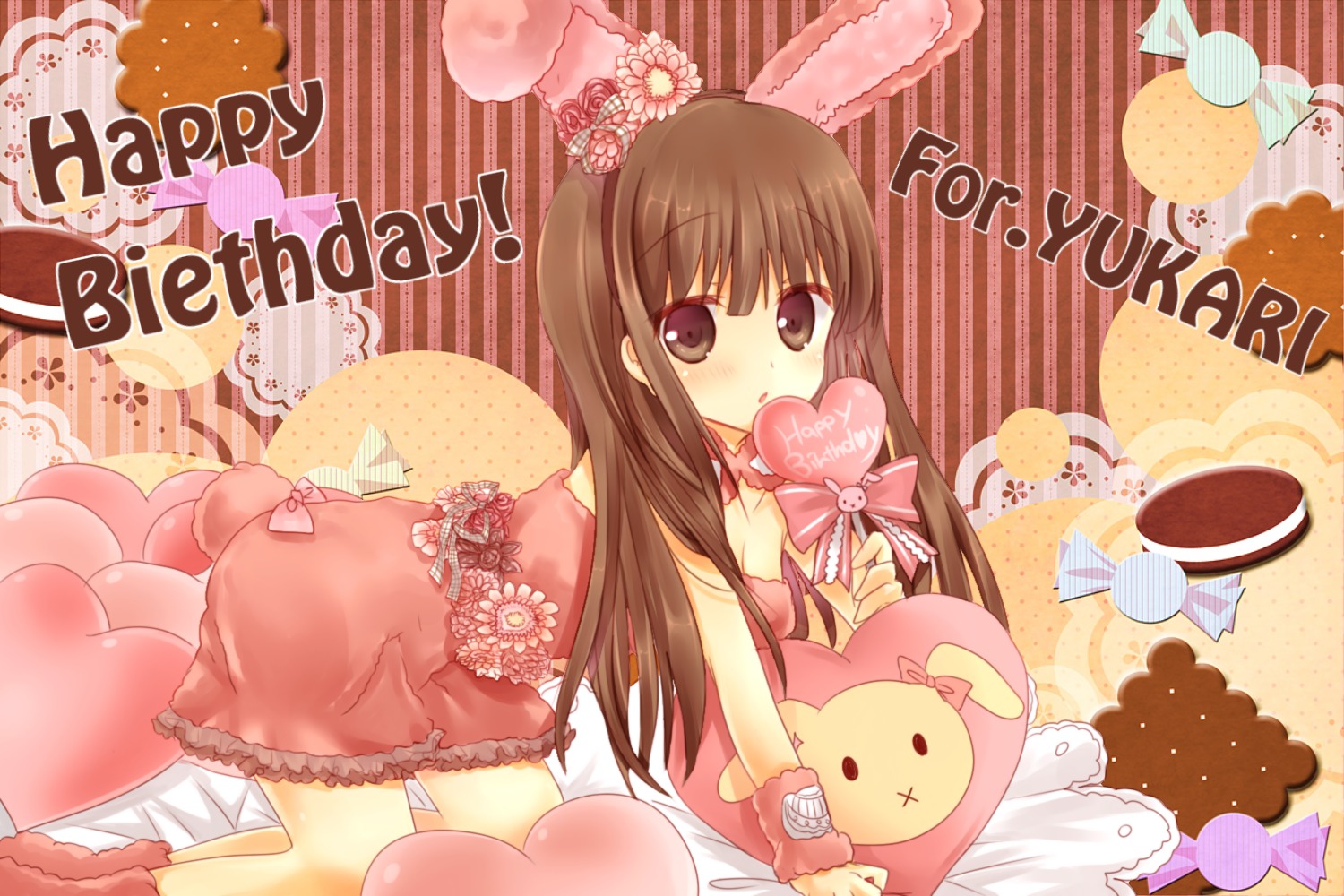 animal_ears, bunny_ears, suzunone_rena, tamura_yukari