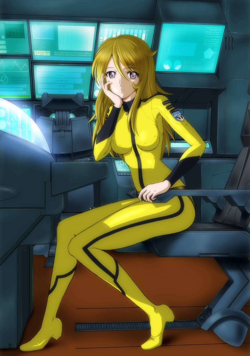 bodysuit, memory_(pixiv761884), mori_yuki, uchuu_senkan_yamato, uchuu_senkan_yamato_2199