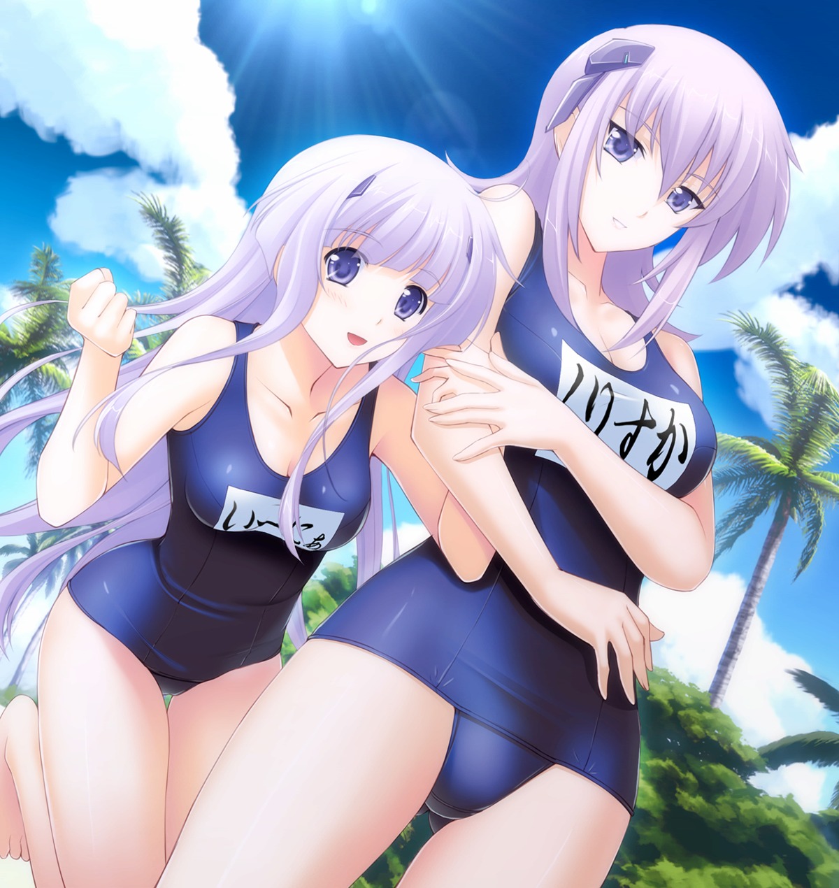 cleavage, cryska_barchenowa, inia_sestina, muv-luv, muv-luv_alternative, school_swimsuit, swimsuits, total_eclipse