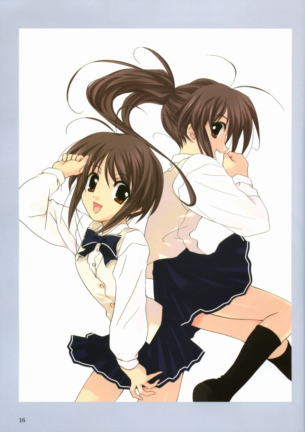 futakoi, momoi_ai, momoi_mai, sasaki_mutsumi, seifuku