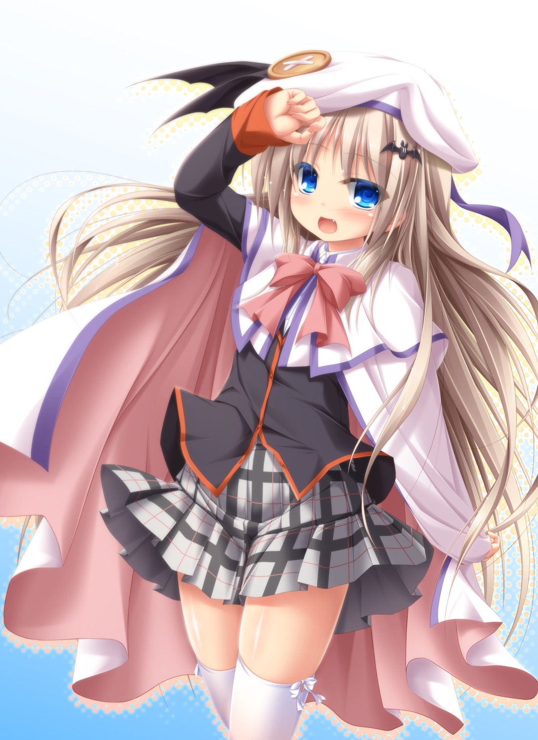 little_busters!, mizunoe_kotaru, noumi_kudryavka, seifuku, thighhighs
