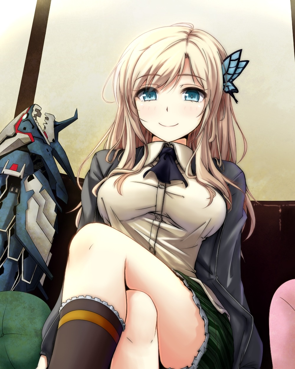 boku_wa_tomodachi_ga_sukunai, gayprince, kashiwazaki_sena, seifuku, weapon