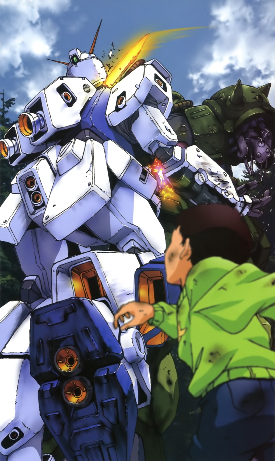 gundam, gundam_0080, gundam_0080_war_in_the_pocket, gundam_alex, male, mecha, ms-06_zaku_ii
