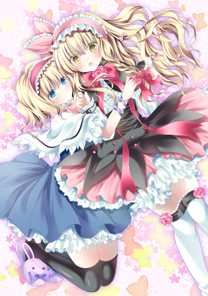 alice_margatroid, kirisame_marisa, nogi_takayoshi, thighhighs, touhou