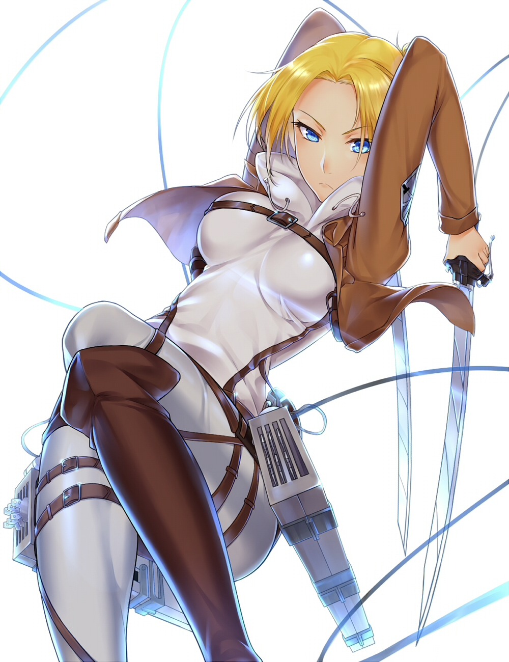 annie_leonhardt, shingeki_no_kyojin, suika01, sword