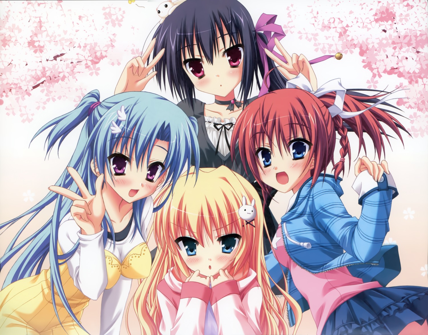 chimaro, endou_saya, fujimaru_mikoto, haotone_tsubasa, hontani_kanae, kisaragi_gold_star, nitta_ichika, toranosuke