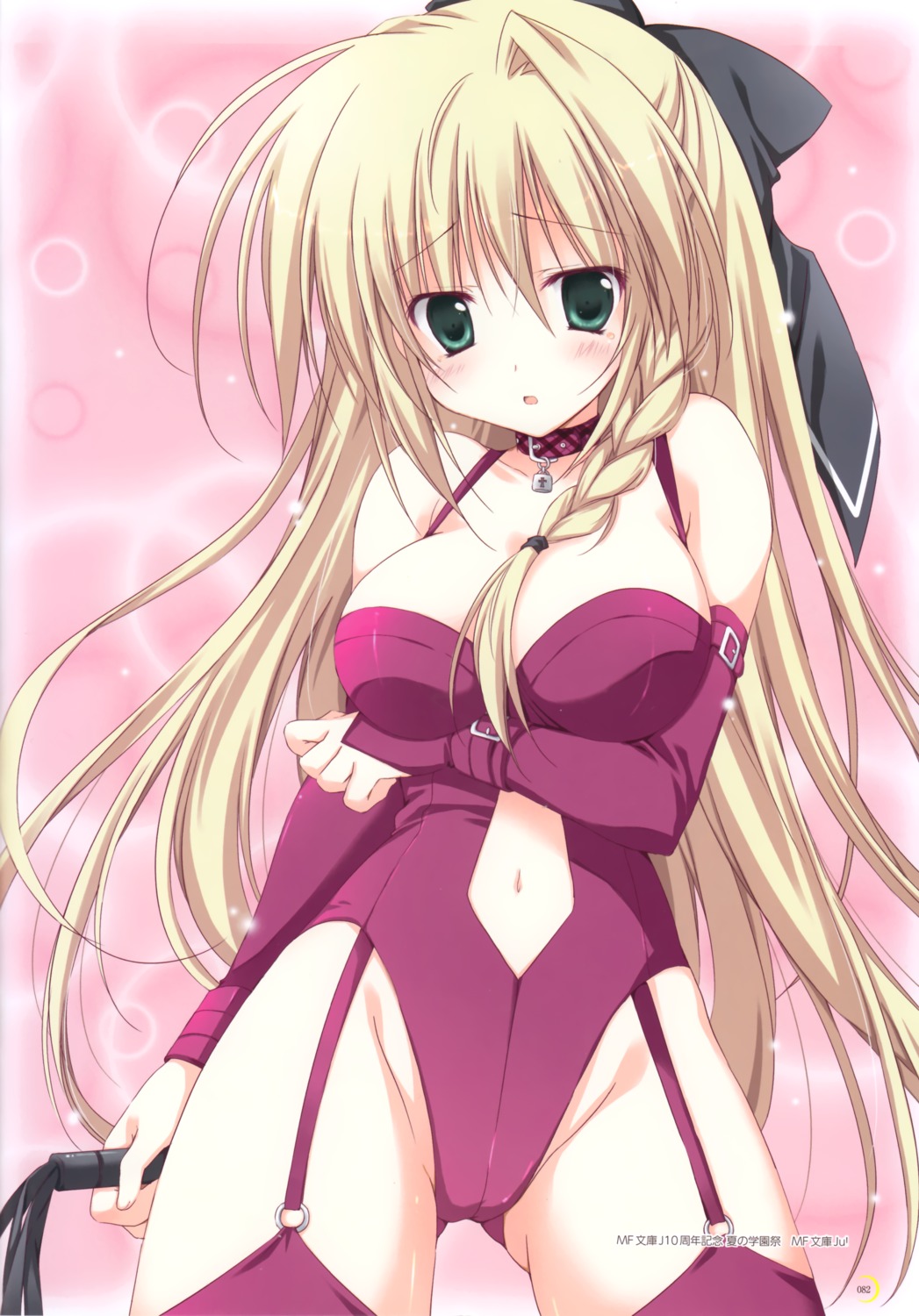 breast_hold, korie_riko, luna_(tsuki_tsuki!), stockings, thighhighs, tsuki_tsuki!