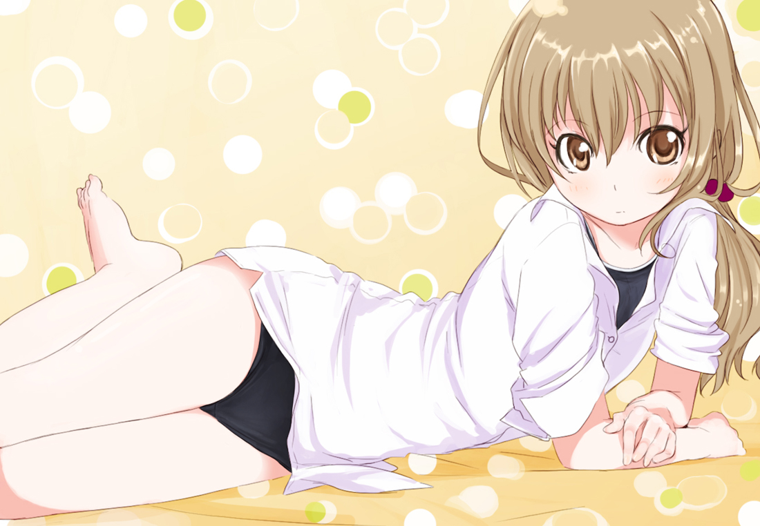 abe_kanari, school_swimsuit, swimsuits